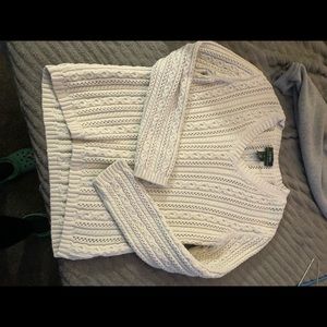 Ralph Lauren Medium White Sweater.